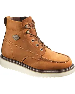 Harley Davidson Men's Men'S Beau Lace-Up Boot- Round Toe - D93136
