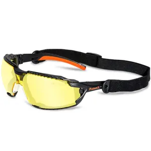 ProtectX Classic Safety Glasses, Anti-Fog Scratch Resistant Lenses, Protective Eyewear for Work, Indoor/Outdoor, ANSI Z87.1
