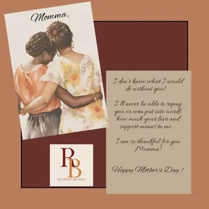 Mother's Day Card - For Mother from Daughter with Love