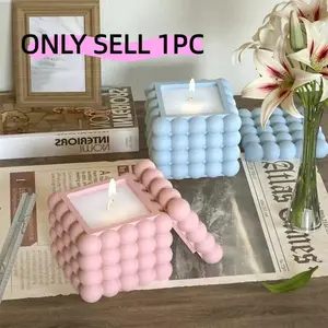 Silicone Casting Molds Set, Rectangular Resin Molds with Lid, DIY Craft Supplies, Handmade and Creative Projects, Wax Melts, Candle Molds
