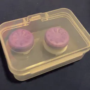 Gaming Grips with Thumbsticks, Thumbsticks Grips for PS4/PS5, XBOX, Professional Thumb Grips Joystick Cap Analog Stick Cover,Thumbsticks - 1 High-Rise & 1 Mid-Rise PS5/4