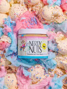 Cotton Candy Cream Cashew Butter Treat