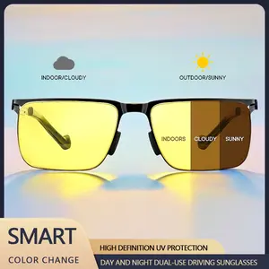 FElCE high-definition polarized sunglasses are a must-havefor summer outings, suitable for both day and night SmartColor Change Modern FallFreshness