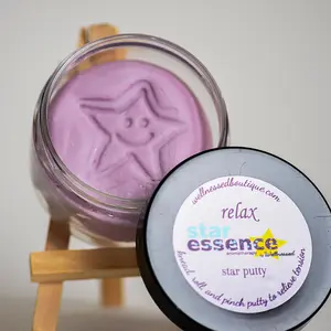 Relaxation Putty with Essential Oils | Natural Stress Relief | Star Essence Relax Aromatherapy Putty