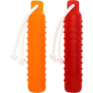Dog Float Toy Interactive Training Bumper Fetching Retrieving Outdoor Water Dummy Lightweight Floating Pool Fetch Rope Toy for Small Medium Large Dogs