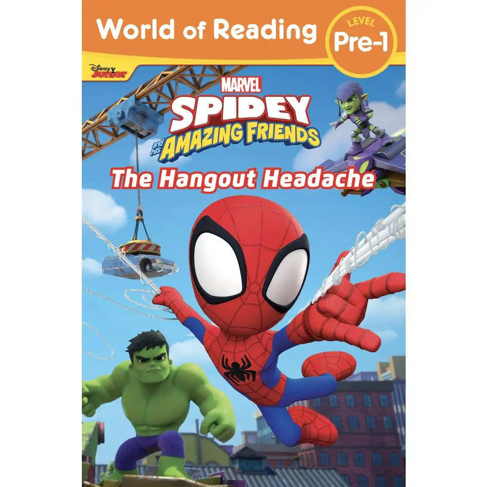 USED Book - World of Reading: Spidey and His Amazing Friends: The Hangout Headache by Marvel Press Book Group (Paperback) - english