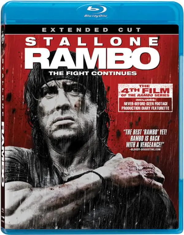 Rambo (Extended Edition)  [BLU-RAY MOVIE] Extended Ed, Subtitled, Widescreen, Ac-3/Dolby Digital, Dolby, Digital Theater System