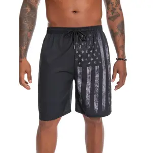 Men'S Lightweight Printed Short Swim Trunks Swimsuits Summer Beach Bathing Suits Swimming Board Shorts Hawaiian Holiday Printed Shorts