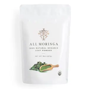 Moringa Leaf Powder, Pure 1-Ingredient Superfood, USDA Organic