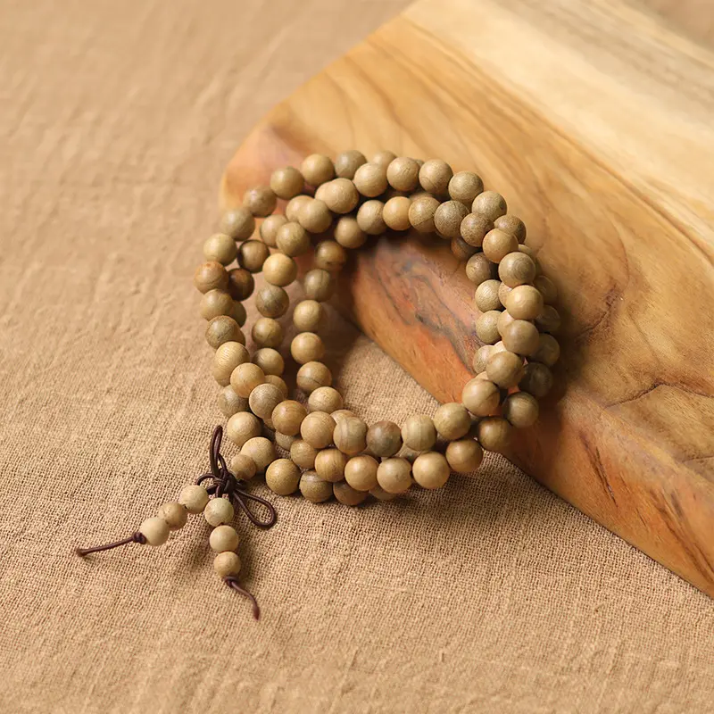 (Camphor wood) 108 beads