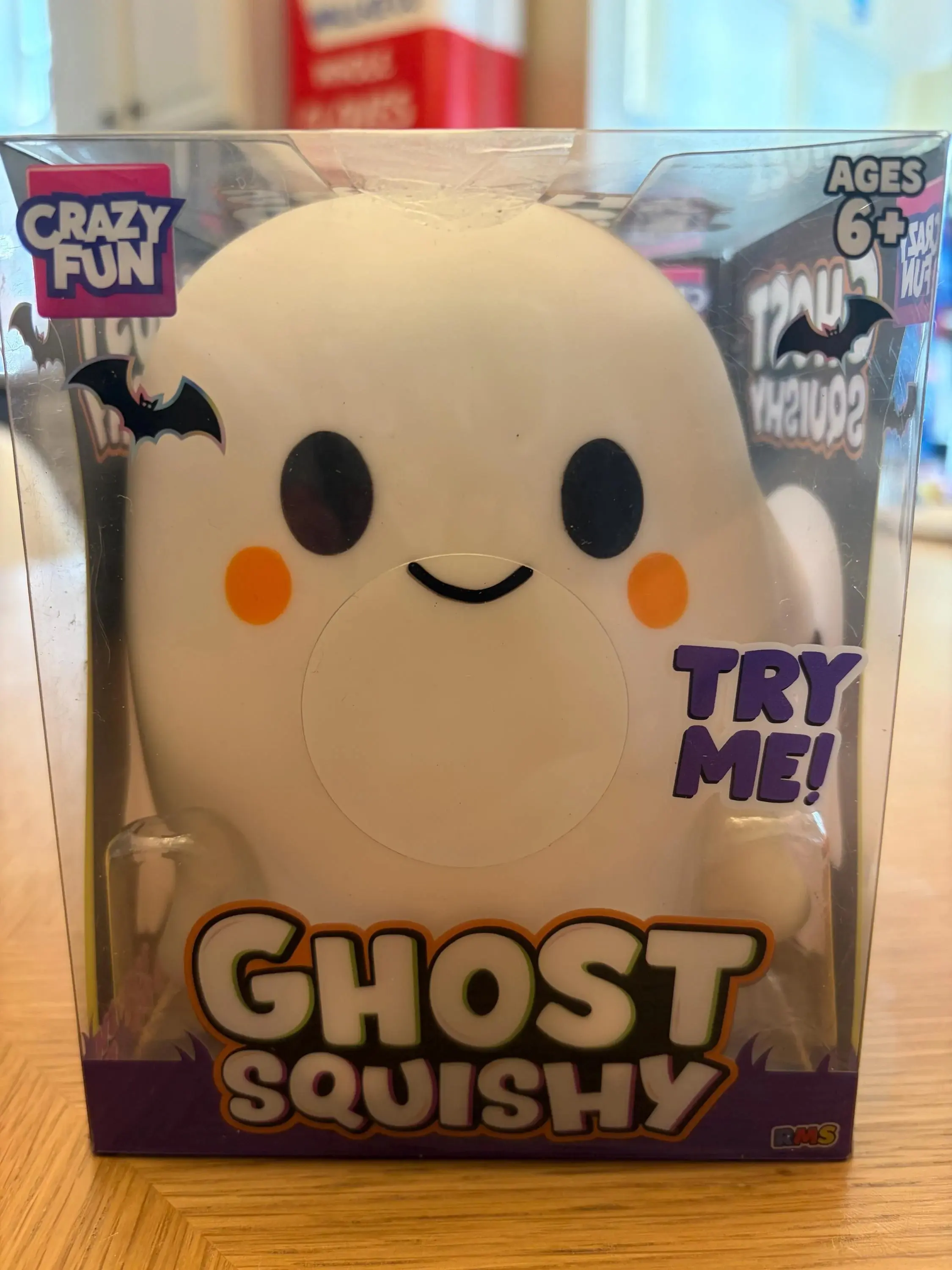 RMS Ghost Squishy | Jumbo Halloween Ghost Squishy | Slow Rising Sensory Toy
