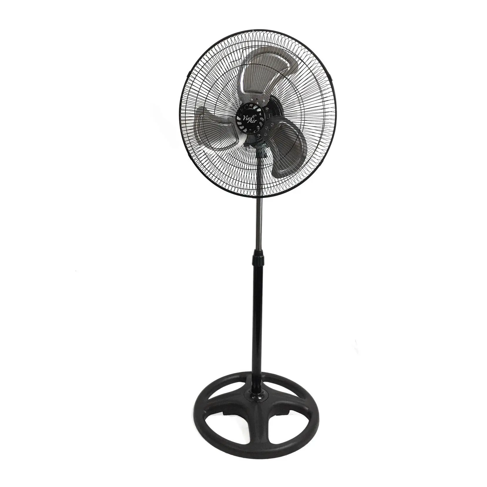 Vie Air 18" Industrial Pedestal Oscillating Metal Stand Fan Vie Air 18" Industrial Pedestal Oscillating Metal Stand Fan