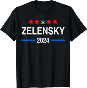 President Zelensky 2024 Election Ukraine T-Shirt Classic