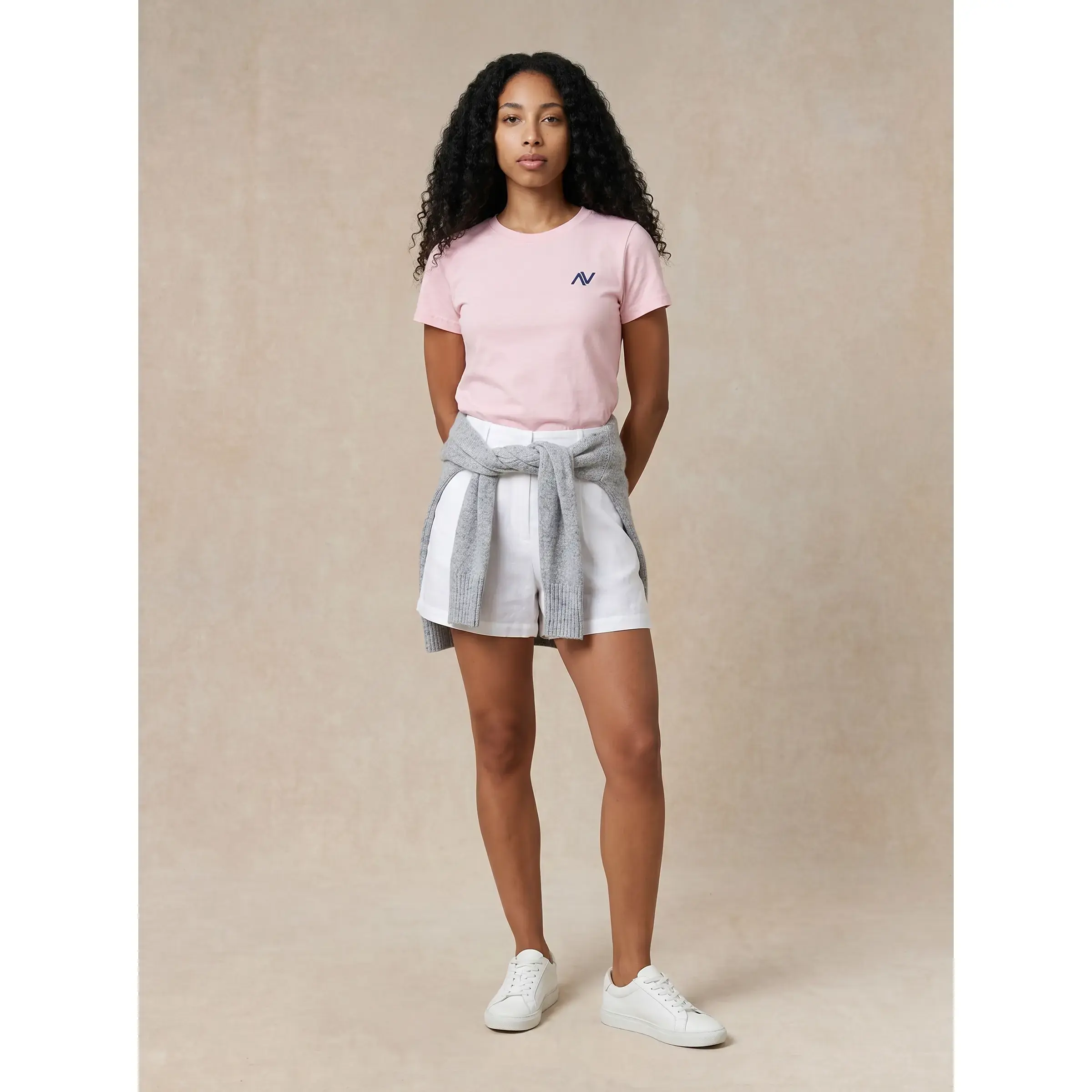 Embroidered Cotton Jersey Tee
