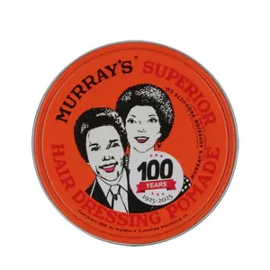 Murray's 100 Year Bundle Limited Edition Pomade Set for Daily Styling & Collection Iconic Formula for Classic Grooming Two Cans Included Long Lasting Hold Haircare Volumizing Waterproof Lightweight Gel Lightweight Gel Volumizing Waterproof