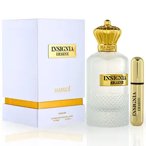 INSIGNIA ERMINE EDP Spray 105ML (3.5 OZ) By Hamidi | Unique And Sophisticated Unisex Fragrance.