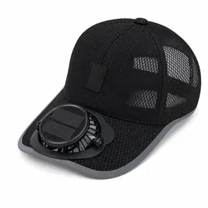 Solar Powered Fan Hat for Men Women, Cooling Sun Cap with Built-in Fan, Breathable Mesh Baseball Cap, UV Protection Outdoor Hat, Lightweight Summer Fishing Hat, Ventilated Shade Hat for Hiking, Camping, Gardening & Travel