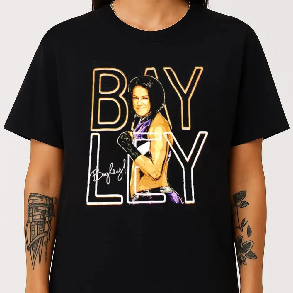 Official WWE Bayley Cotton Classic Fit Shirt
