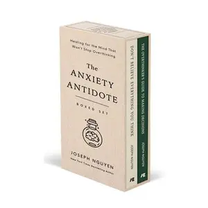 The Anxiety Antidote Boxed Set: Healing for the Mind That Won't Stop Overthinking -- Joseph Nguyen - Hardcover
