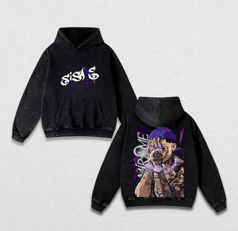 Blessd SI SABE Album 2025 Tour Hoodie – Vintage Washed Unisex Pullover, Rap Streetwear Sweatshirt for Men and Women