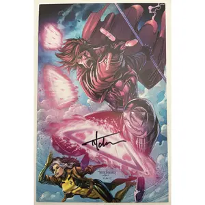 Signed by Tyler Kirkham - UNCANNY X-MEN #266 FACSIMILE EDITION Comicbook, UNKNOWN COMICS Tyler Kirkham Virgin Variant [IN STOCK]