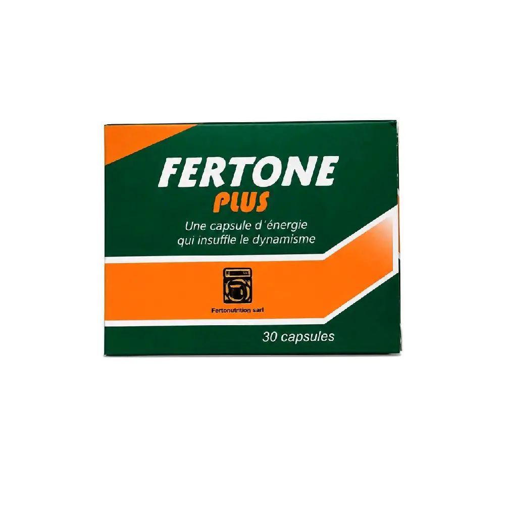 Fertone Plus Multivitamin Capsules, Daily Energy Support Supplement for Overall Vitality Boost
