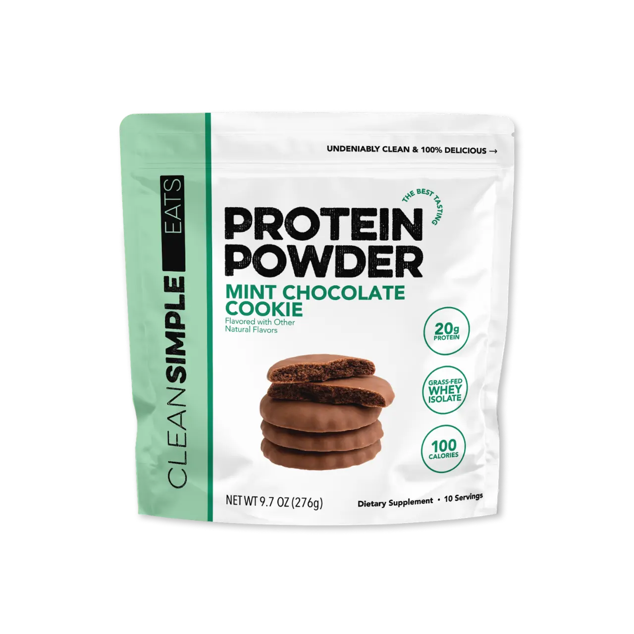 Protein Powder: Mint Chocolate Cookie (10 Serving Bag) Protein Powder: Mint Chocolate Cookie (10 Serving Bag)