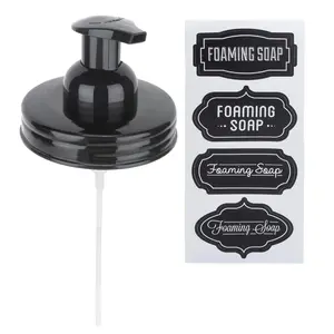 Mason Jar Foaming Soap Dispenser Lids - Wide Mouth