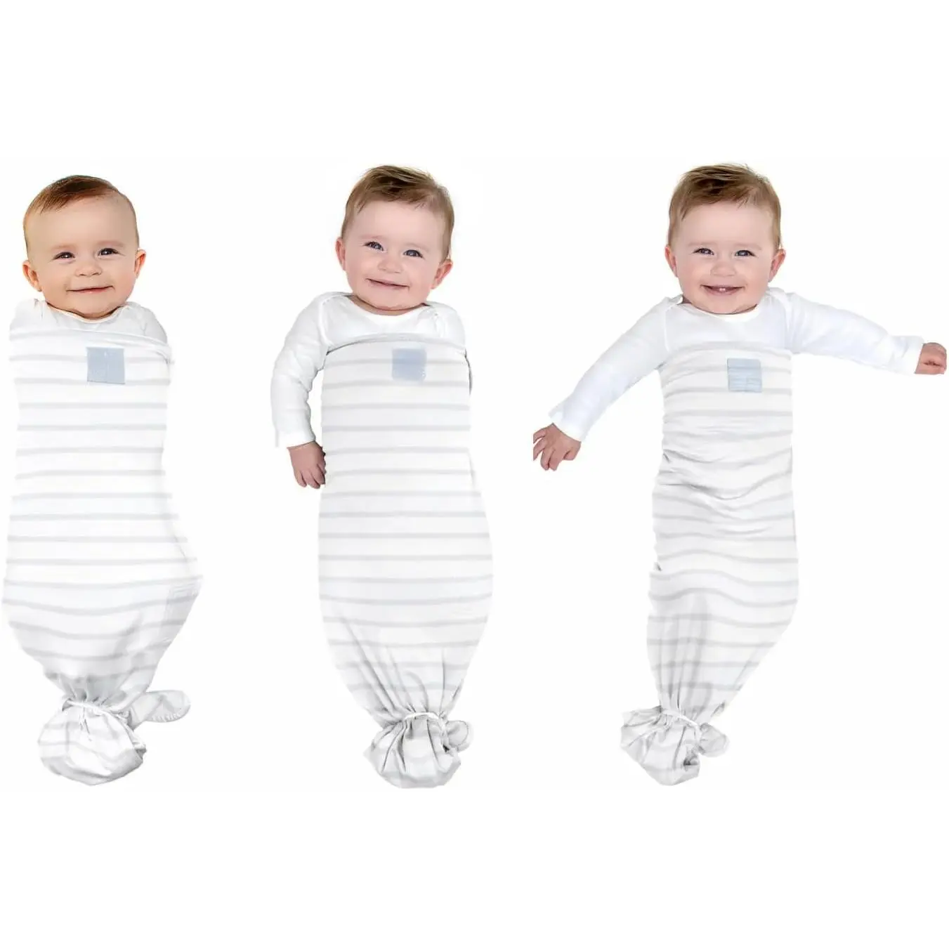 The Swaddle Adjustable Baby Swaddle for Newborns Pediatrician Approved Safe Sleep Easy Closure Arms Out Lightweight Machine Washable Easy Diaper Access