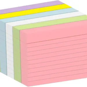 210 Pack Index Cards 3x5, Ruled Flash Cards for Studying, Colored Note Cards Study Cards, 210 pcs Flashcards for Office and School Suplplies