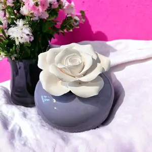 Rose Porcelain Bisque Diffuser