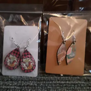 sublimation earrings