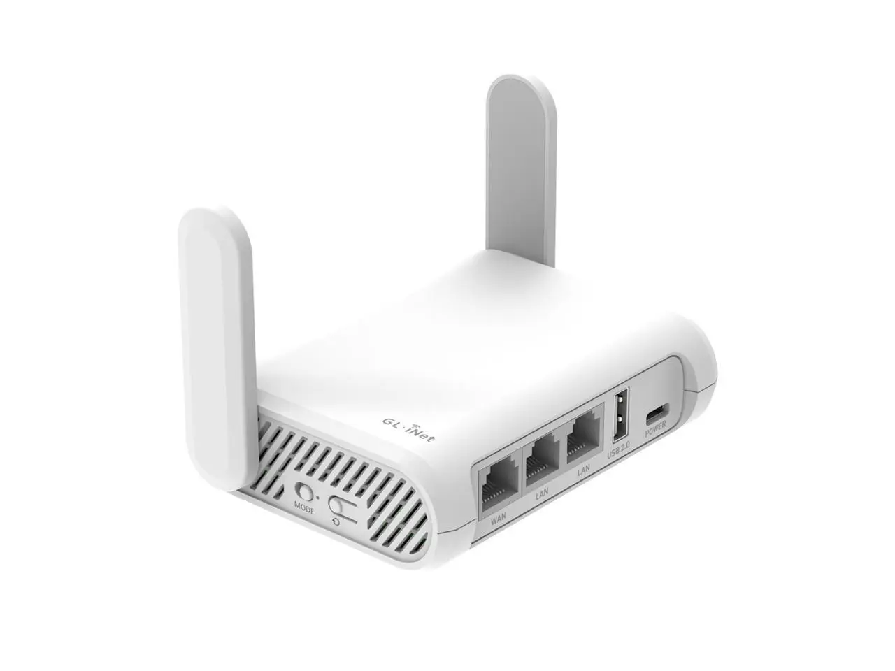 GL.iNet GL-SFT1200 (Opal) Portable WiFi Travel Router, Mini VPN Wireless Router for Fiber Optic Modem, Mobile Internet WiFi Repeater, Dual Band Openwrt Computer Routers, Home/Business/RV/Cruise