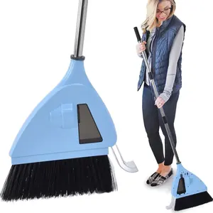 VacuBroom 2 in 1 vacuum broom Combo Never Bend down again!