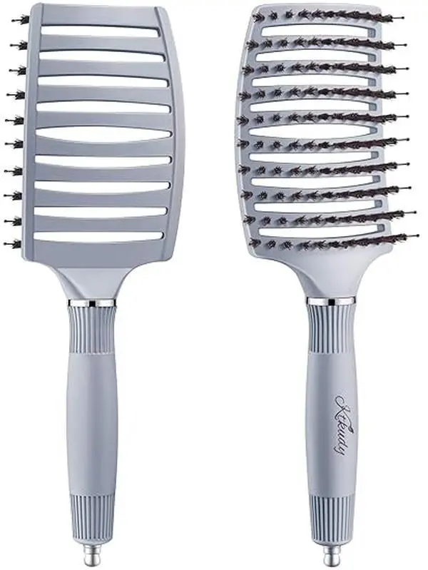 “Detangling Hair Brush – Tangle-Free Detangler for Color-Treated, Fine & Fragile Hair, Reduces Breakage & Eliminates Knots, Hairbrush for Wet & Dry Hair, Women, Men & Kids”