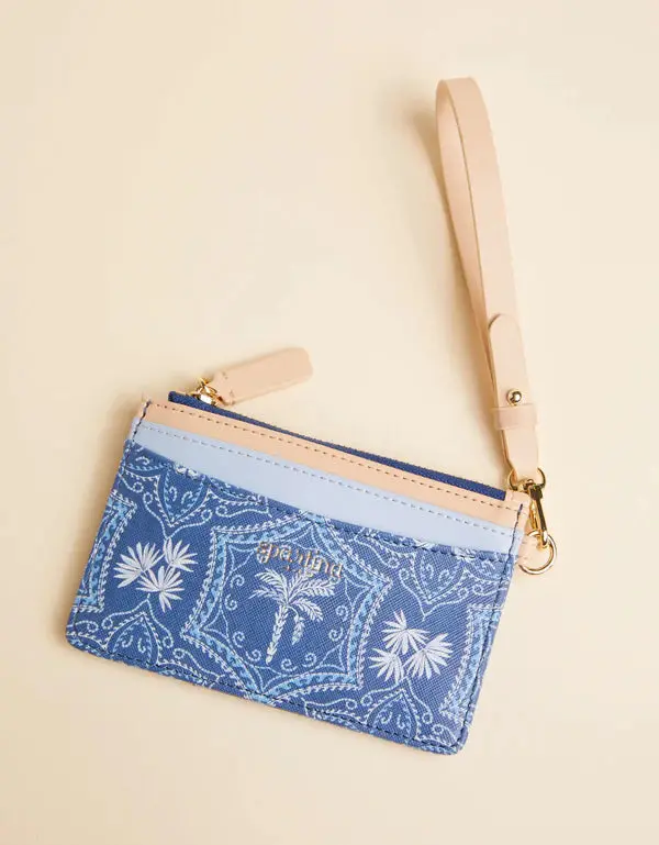 Slimcard Coinpurse – Ogeechee Palm Medallion