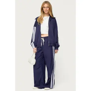 Kieran Stripey Nylon Track Pants