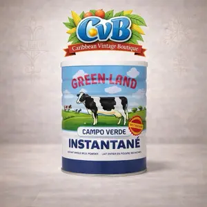 Green-Land Instant Whole Milk Powder Campo Verde Instantané - Caribbean Vintage Boutique