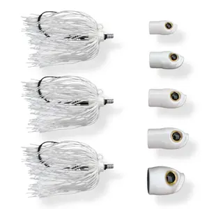 Skirted Screwy Head Jigs