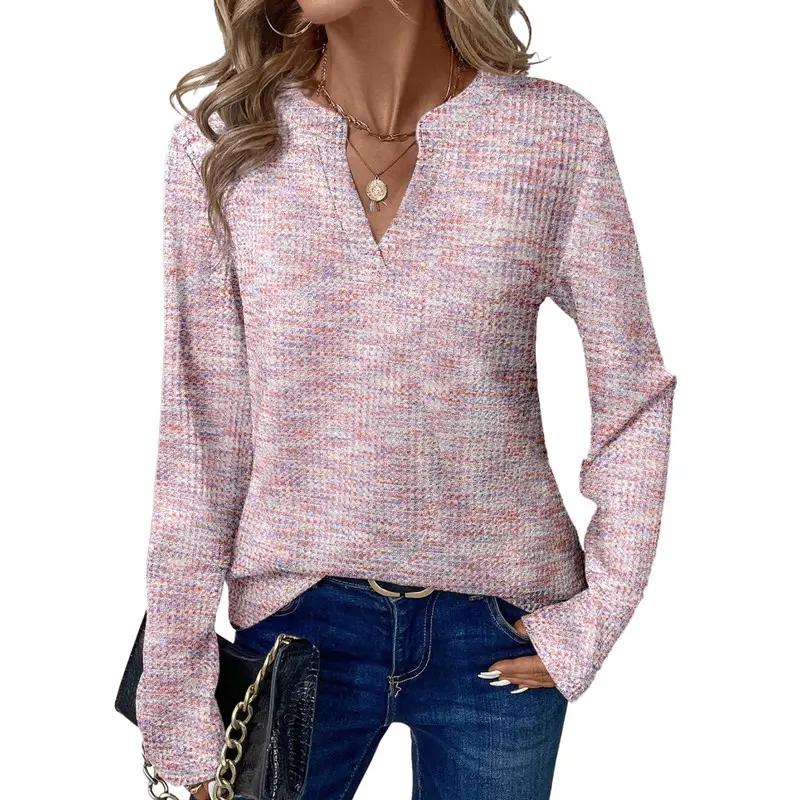Dokotoo Womens V Neck Long Sleeve Waffle Knit Tops Dressy Casual Sweater Fall Fashion 2026 Hoodie Dokotoo Womens V Neck Long Sleeve Waffle Knit Tops Dressy Casual Sweater Fall Fashion 2026 Hoodie