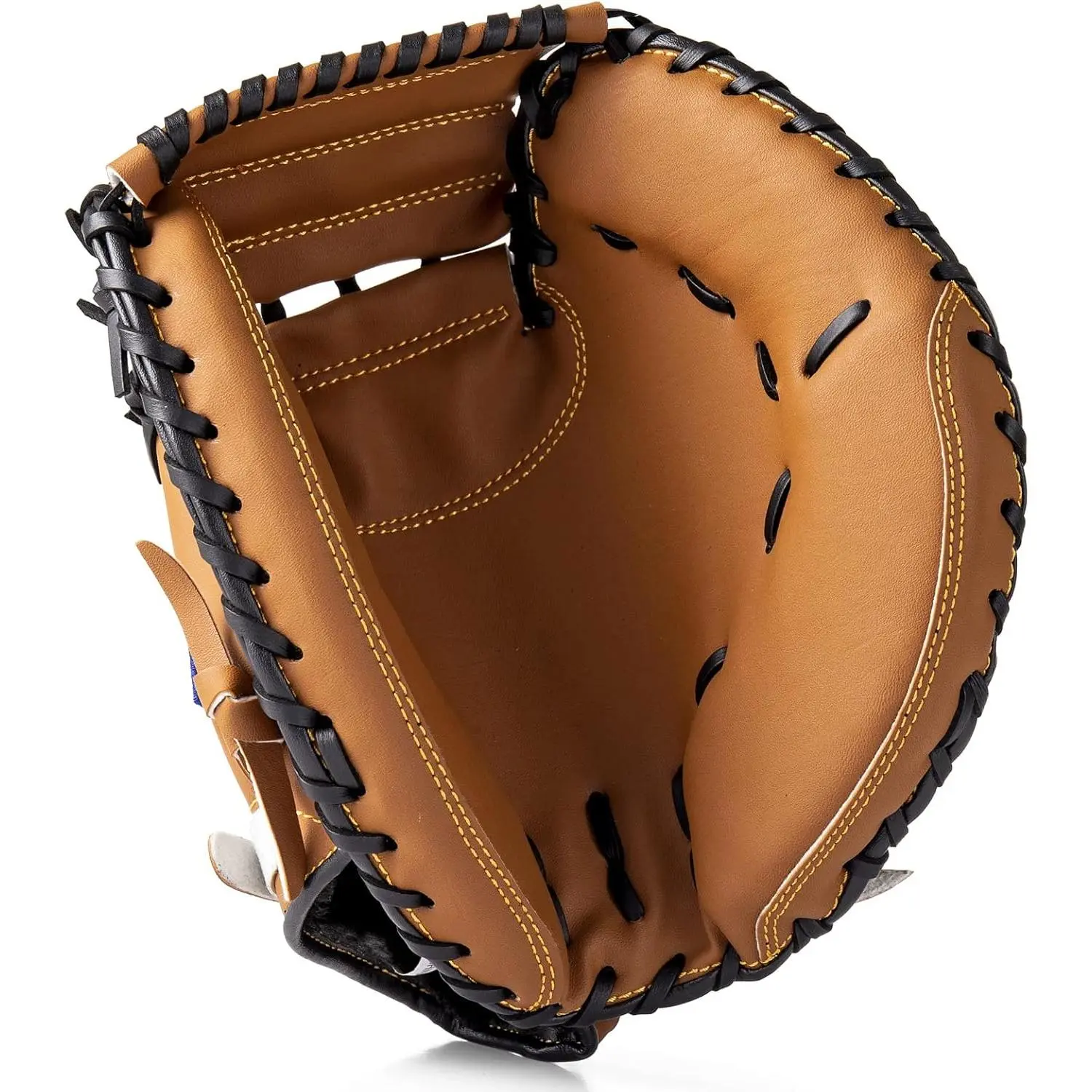 Baseball Catcher Glove,Baseball and Softball Catcher's Mitt for Kid Youth Aldult easy quick setup