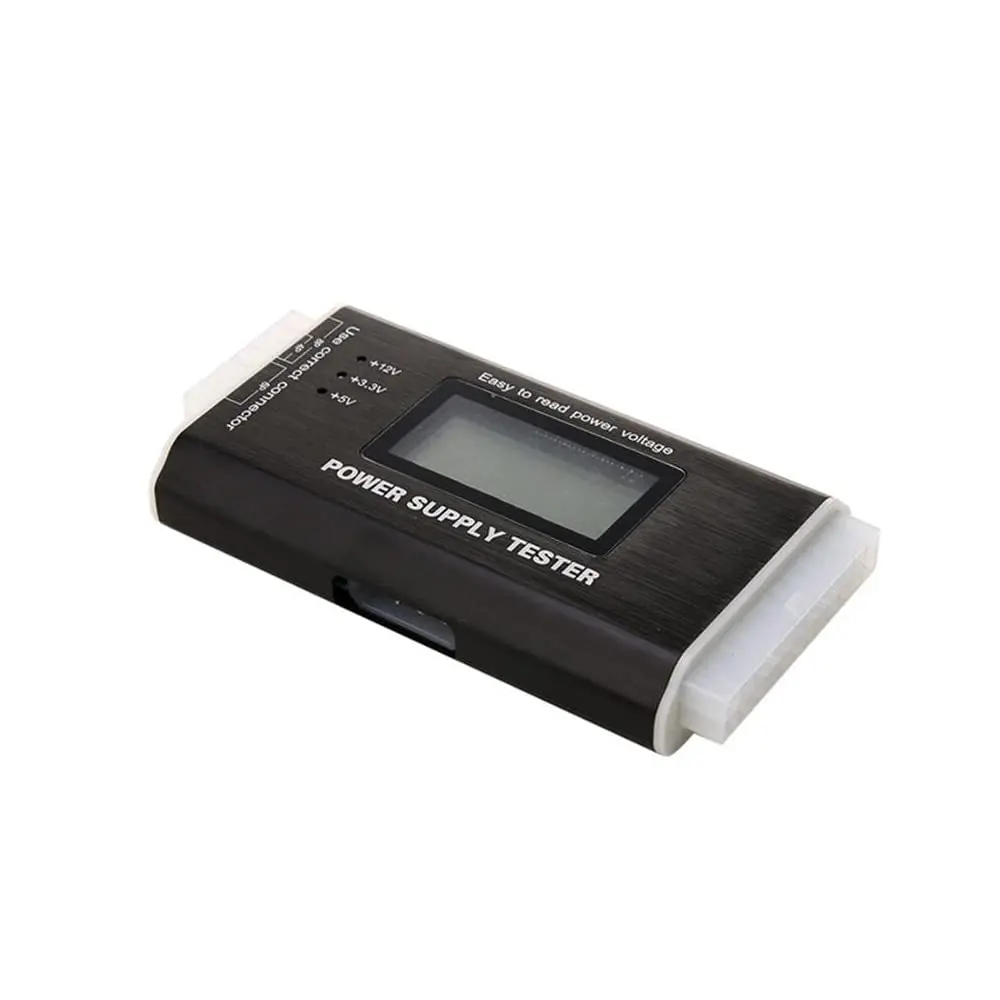 1Pcs 20/24 Pin LCD Computer PC Power Supply Tester for ATX BTX ITX TFX  with Buzzer Automatic Alarm