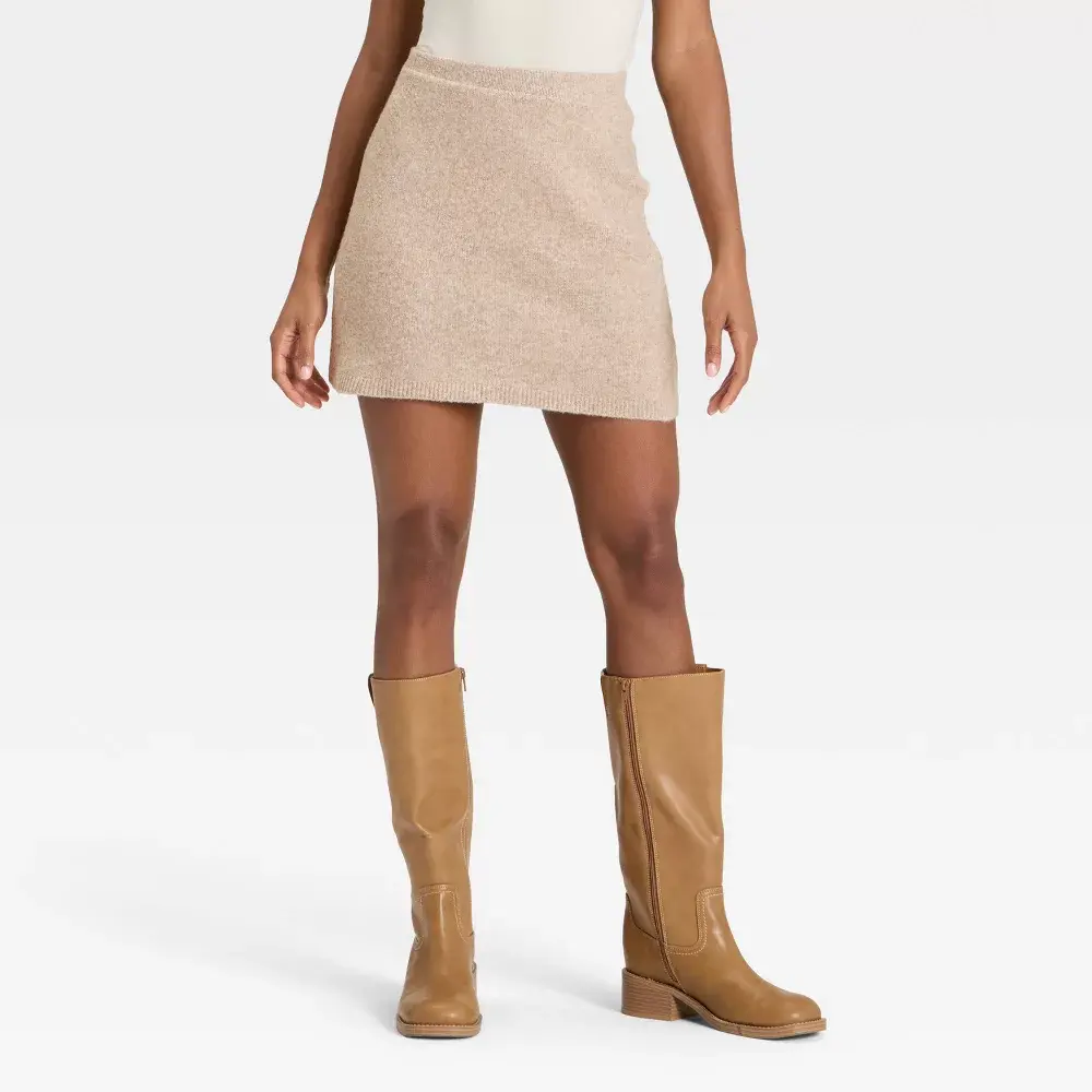Women's Mini Sweater Skirt - Universal