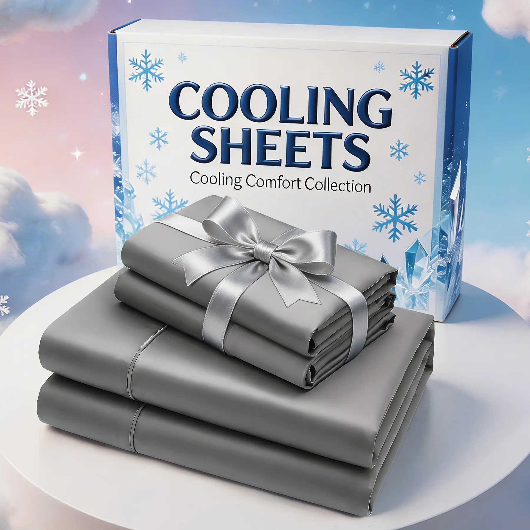 Extra Deep Pocket Bamboo Fiber Sheets Set - Breathable And Cooling Bed Sheets - Luxury Bed Sheet Set - Soft, Wrinkle-Free And Comfy