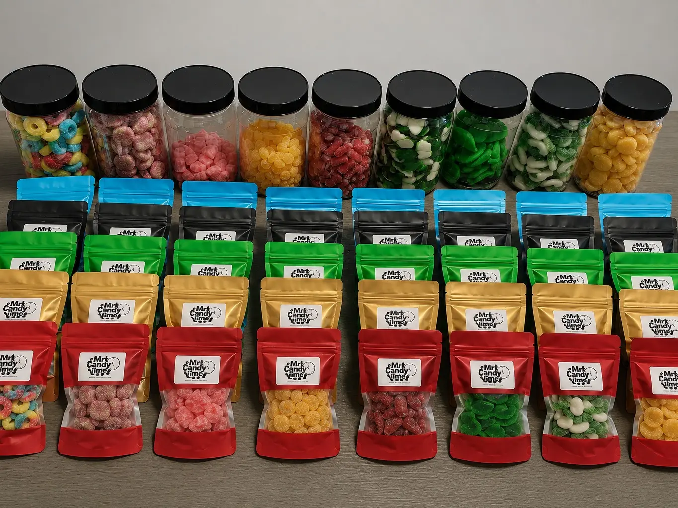 Mr. Candy Time Gummy Sweets