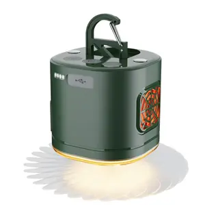 Electric Camping Lantern with Fan - Sports & Outdoor Camping Hiking Lighting Accessory