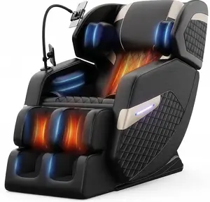Massage Chair Full Body, Zero Gravity Recliner Massage Chair with Back Heat, 8 Fixed Rollers, Foot Massage, Airbags, Smart Screen for Home and Office ﻿