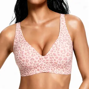 Women Wirefree Bras for Women Full Coverage No Underwire Everyday Bras Comfortable Wireless Padded Bras