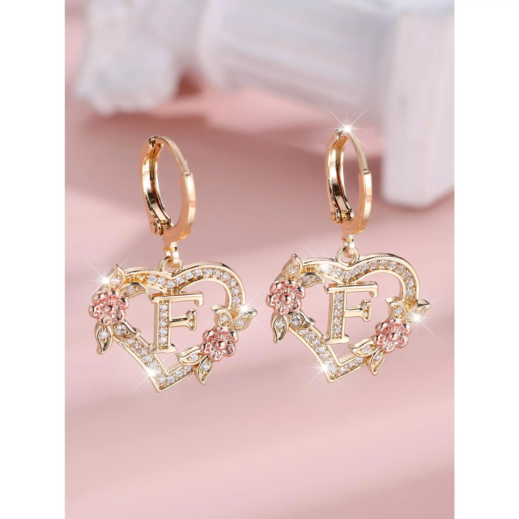 Gold+Rose Gold White Diamond F