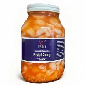 Gulf of America Pickled Shrimp – Bold Cajun Seafood Snack Savory Southern Spices